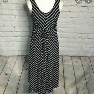 Isabel Maternity Sleeveless Asymmetrical Dress